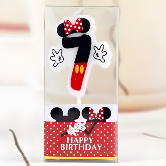 Mickey Birthday Candle
